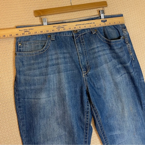 Cody James Denim Slim Straight Western Jeans Size 40 X 32 - Picture 3 of 11